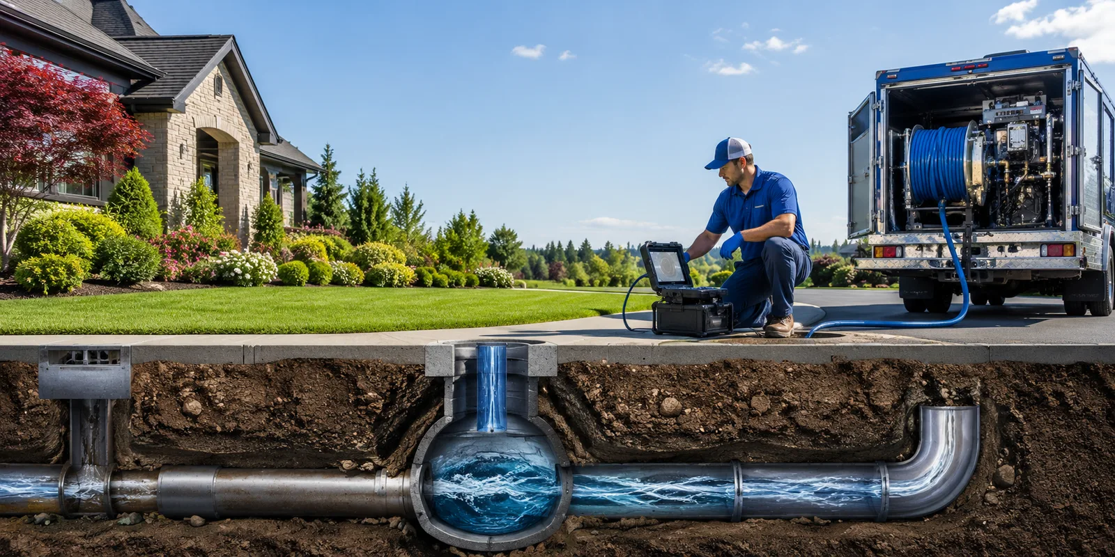 Drainage restoration information for Newell, WV